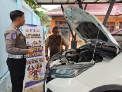 Polantas Menyapa, Satlantas Polres Murung Raya Tingkatkan Pelayanan Publik Yang Presisi Di Kantor Samsat