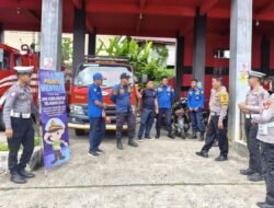Polantas Menyapa, Satlantas Polres Murung Raya Audiensi Operasi Keselamatan Telabang 2026 Bersama Damkar