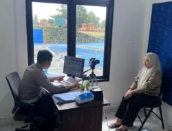 Polantas Menyapa, Satlantas Polres Murung Raya Layani Para Pemohon SIM Dengan Humanis