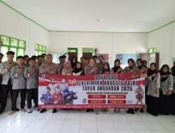 Bag SDM Polres Murung Raya Sosialisasikan Penerimaan Anggota Polri TA 2026 di SMA 1 Murung