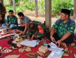 Hadiri Kegiatan Musyawarah Desa, Babinsa Kodim 1009/Tla Tekankan Transparansi Serta Akuntabilitas Aparatur Desa