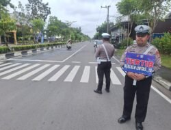 Wujudkan Kamseltibcarlantas Kondusif, Satlantas Polres Kapuas Antisipasi Balapan Liar.