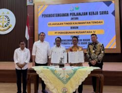 PT Perkebunan Nusantara IV Regional V dan Kejaksaan Tinggi Kalimantan Tengah Lanjutkan Estafet Sinergi, Perpanjang MoU Penanganan Hukum Perdata dan Tata Usaha Negara