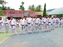 UKT Karatedo di Tabalong Berlangsung Sukses, Babinsa Barabai Turut Menjadi Tim Penguji