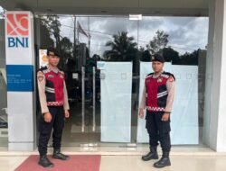 Cegah Kejahatan Siang Hari, Satsamapta Murung Raya Sambangi Perbankan