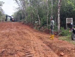 TMMD ke-127 di Desa Barimbun, Alat Berat Dikerahkan Demi Target 1.200 Meter Jalan