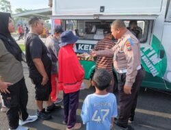 Polantas Menyapa di CFD Polresta Sidoarjo, Warga Antusias Urus Pajak Sambil Olahraga