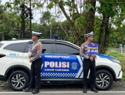 Wujudkan Kamseltibcarlantas Kondusif, Satlantas Polres Kapuas Antisipasi Balapan Liar.