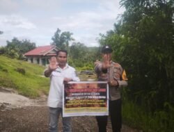 Sambang Kamtibmas, Bripka Meldi Sosialisasi Larangan Karhutla