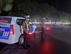 Antisipasi Balapan Liar, Satlantas Polres Kapuas Patroli malam