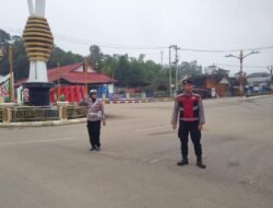Gatur Pagi, Komitmen Polres Mura Dalam Meningkatkan Kelancaran Lalu Lintas