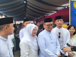 Meriah, Pembukaan Pasar Ramadhan 1447 H di Taman Kota Tanjung Dihadiri Dandim dan Ketua Persit