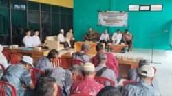 Danramil 1009-02/Pelaihari Hadiri Pelantikan dan Pengambilan Sumpah Perangkat Desa Ambungan