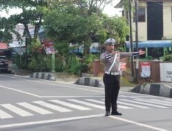 Hadir di Tengah Masyarakat, Satlantas Polres Kapuas Pengaturan Pagi