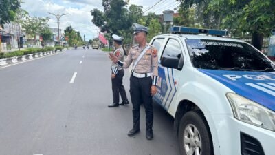 Wujudkan Kamseltibcarlantas Kondusif, Satlantas Polres Kapuas Antisipasi Balapan Liar.
