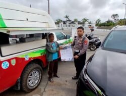 Polantas Menyapa, Samsat Keliling Murung Raya Hadir di Puruk Cahu, Permudah Masyarakat Bayar Pajak Kendaraan