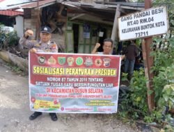 Antisipasi Pungli, Personel Polsek Dusun Selatan Beri Imbauan Terkait Larangan Pungli