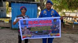 Tingkatkan Kesadaran Kebersihan Lingkungan, Satpolairud Imbau Masyarakat Pesisir Untuk Tidak Membuang Sampah Ke Sungai