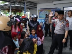 Ramadhan Berkah, Kapolres Barsel Bersama Majelis Hindu Kaharingan Dan HMI Berbagi Takjil