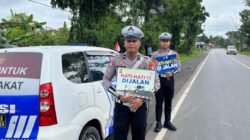 Antisipasi Lakalantas, Satlantas Polres Kapuas Pantau Arus Lalu Lintas Lingkar Luar Kota