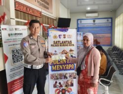 Polantas Menyapa : Samsat Murung Raya Layani Pemohon Administrasi Bayar Pajak Dengan Humanis