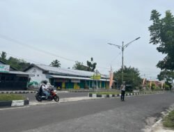 Ops Keselamatan Telabang 2026: Polantas Polres Sukamara Beri Layanan Gatur Lalin Humanis di Persimpangan dan Zona Sekolah