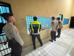 Pastikan Keamanan Ruang Tahanan, Polres Sukamara Gelar Pengecekan