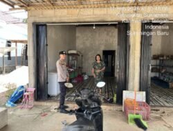Patroli Dialogis Personel SPKT II Polsek Balai Riam Jaga Kamtibmas