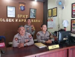 Siap Siaga Mako Polsek Kapuas Barat Antisipasi Gangguan Kamtibmas Siang Maupun Malam Hari
