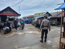 Polsek Kapuas Barat Gelar Patroli Rutin di Penyeberangan Fery