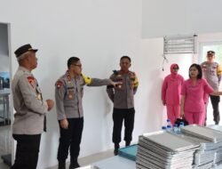 Kapolres Sukamara Bersama Ketua Bhayangkari dan PJU Lakukan Pengecekan SPPG