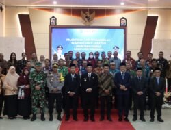 Polres Sukamara Hadiri Pelantikan Sekretaris Daerah Kabupaten Sukamara
