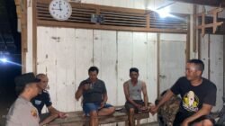 Hadirkan Rasa Aman, Aksi Patroli Dialogis Polsek Tewah Sambangi Pusat Aktivitas Warga
