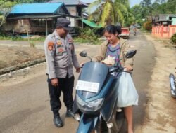 Ciptakan Situasi Aman, Polsek Permata Kecubung Laksanakan Patroli KRYD