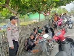 Jaga Kamtibmas Tetap Kondusif, Polsek Kapuas Barat Gelar Patroli Dialogis di Kelurahan Mandomai