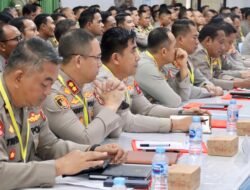 Kapolres Seruyan Ikuti Rapim Polri 2026, Polres Seruyan Raih Capaian Terbaik Quick Wins Triwulan I