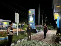 Patroli Malam Hari, Polres Sukamara Amankan Objek Vital
