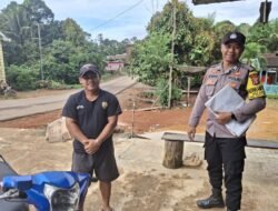 Personel Piket Polsek Permata Kecubung Gelar Patroli KRYD Pagi Hari