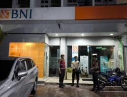 Hadirkan Rasa Aman, Sat Samapta Polres Sukamara Gelar Patroli Perbankan