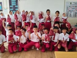 *Polsek Dusun Tengah Monitoring Distribusi Program Makan Bergizi di 17 Sekolah, 2.321 Siswa Terima Manfaat*