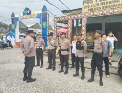 Pengamanan Festival Ramadhan, Polres Sukamara Hadir di Tengah Masyarakat