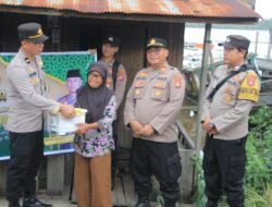 POLRES SERUYAN SALURKAN BANTUAN SOSIAL RAMADHAN 1447 H KEPADA WARGA DESA SUNGAI UNDANG