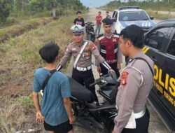 Satlantas Polres Murung Raya Gencarkan Patroli di Titik Rawan Balap Liar