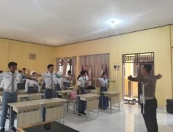 Polantas Menyapa, Satlantas Polres Murung Raya Ajak Pelajar Jadi Pelopor Keselamatan Lalu Lintas