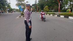Hadir di Tengah Masyarakat, Satlantas Polres Kapuas Pengaturan Pagi