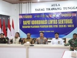 Pasipops Kodim 1008/Tabalong Hadiri Zoom Meeting Rakor Lintas Sektoral Persiapan Operasi Ketupat 2026