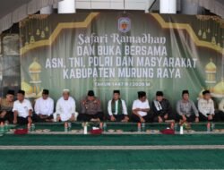 Wakapolres Murung Raya Hadiri Safari Ramadhan Buka Bersama Forkopimda dan Masyarakat