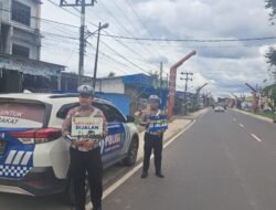 Wujudkan Kamseltibcarlantas Kondusif, Satlantas Polres Kapuas Antisipasi Balapan Liar.