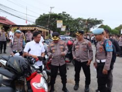 Kapolres Murung Raya Cek Ranmor, SIM dan STNK Seluruh Anggota: Harus Tertib Sebelum Tertibkan Masyarakat