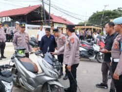 Sidak Mendadak, Kapolres Murung Raya Cek Langsung Kendaraan Seluruh Anggota